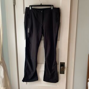 Swix Black Bootcut Insulated Athletic Pants